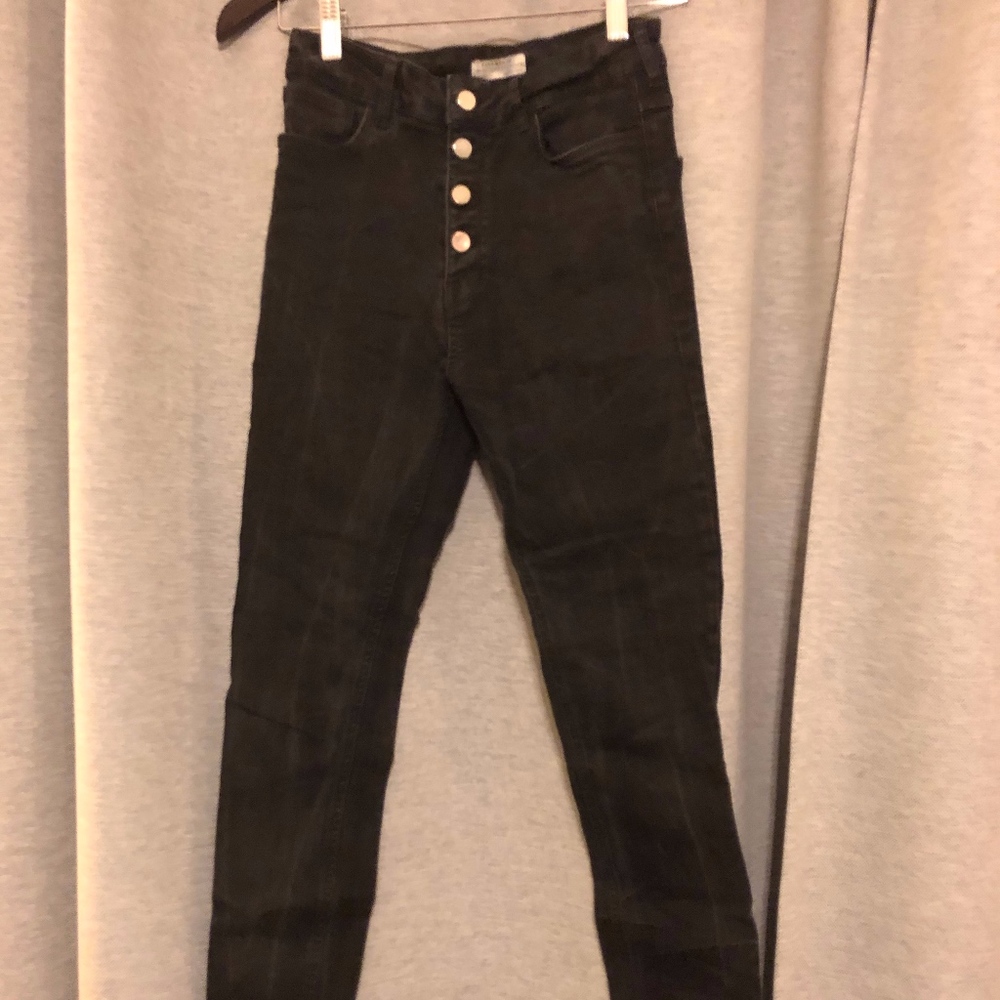 Zara button up jeans